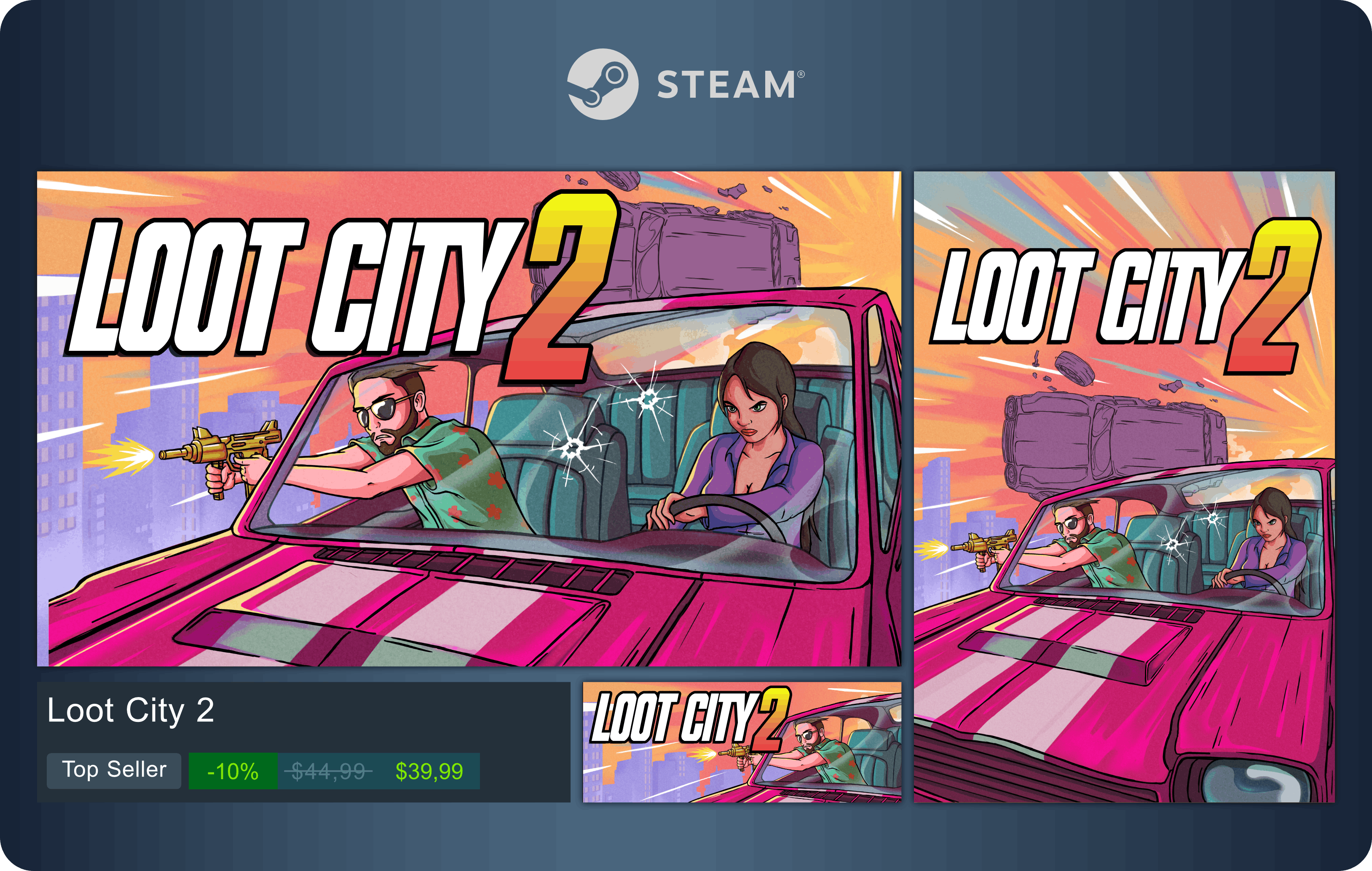 Loot City 2 / Action third-person shooter