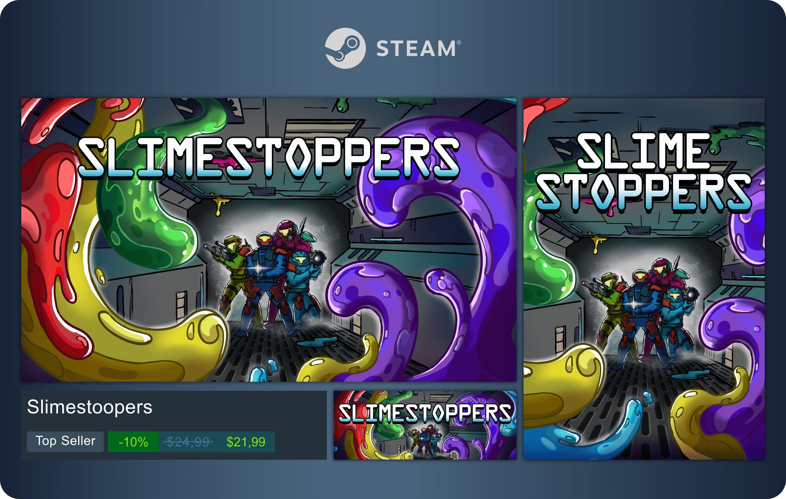 Slimestoopers / Top view-Shooter